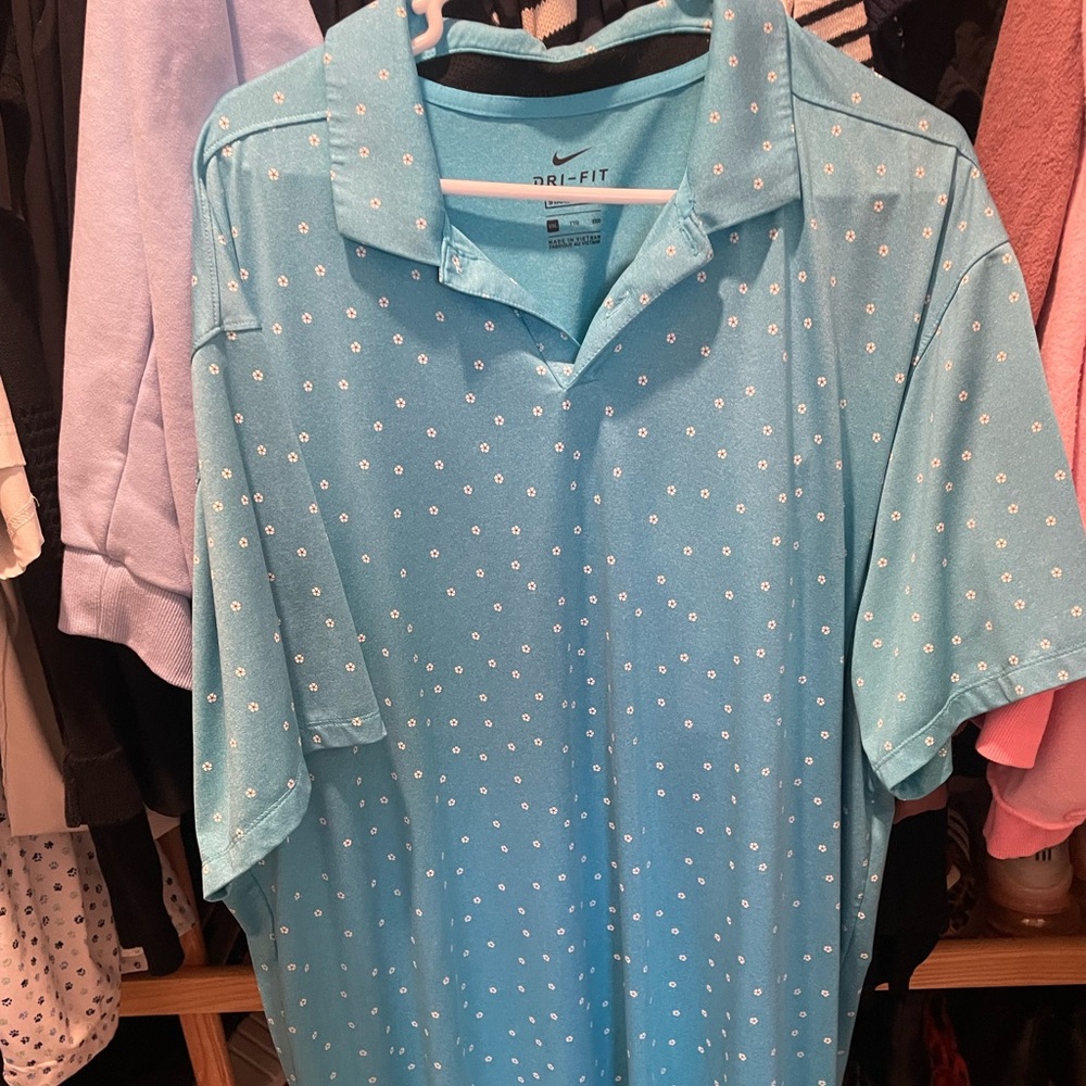 Nike Dri-FIT golf shirt